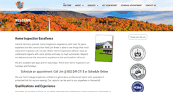 Desktop Screenshot of betterhomeinspectionsvermont.com